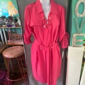 NWT Pink Calvin Klein Dress
